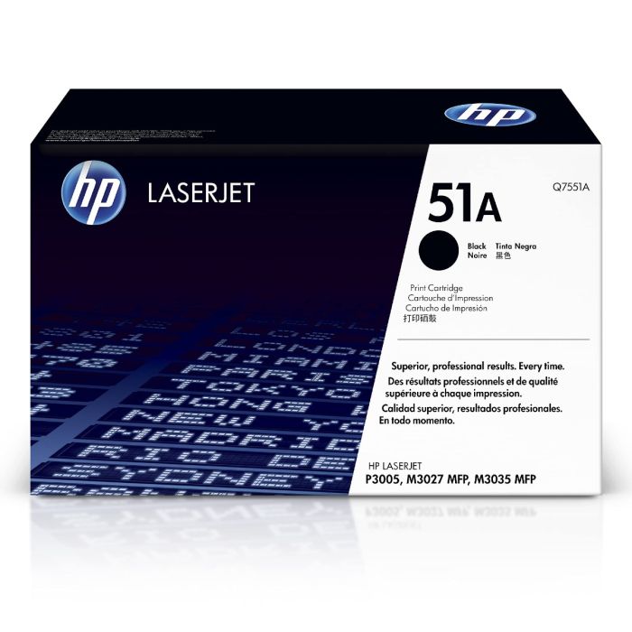 Original HP Q7551A / 51A Toner Schwarz für 6.500 Seiten, 104053, by HP Original HP Q7551A / 51A Toner Schwarz für 6.500 Seiten, 104053, by HP