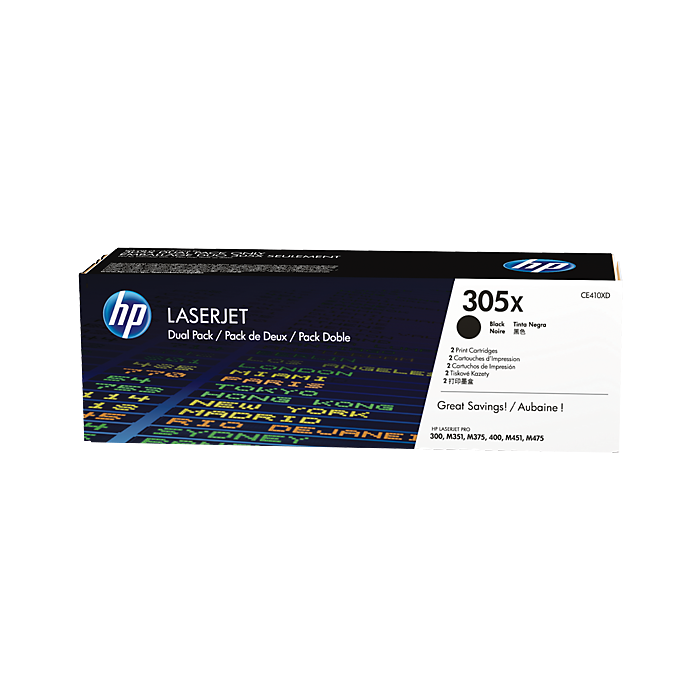 Original HP CE410XD - 305X Toner Schwarz für 4.000 Seiten + NEU & OVP +, 115812, by HP Original HP CE410XD - 305X Toner Schwarz für 4.000 Seiten + NEU & OVP +, 115812, by HP