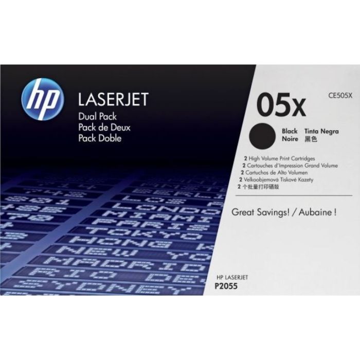  Original HP CE505XD / 05X Toner schwarz für P2050 Serie +NEU & OVP+, 119628, by HP