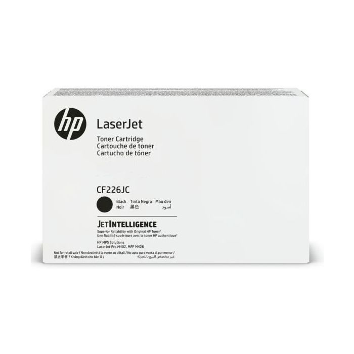 Original HP CF226JC Toner Schwarz für 9.000 Seiten + NEU & OVP +, 115807, by HP Original HP CF226JC Toner Schwarz für 9.000 Seiten + NEU & OVP +, 115807, by HP