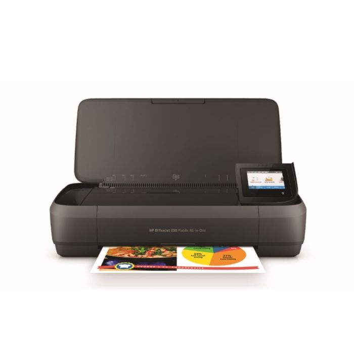  HP OfficeJet 250 Mobile All-in-One farbig A4 EXDEMO 12 S Ohne WLAN, 126750 126751 126752 126753 126754 126755  ..., by HP